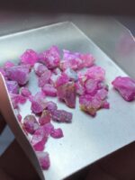 33.20ct Afghan Ruby Rough Lot – Natural Uncut Crystals (9.70 × 7.81 × 5.97 mm) - Image 9
