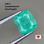A Closer Look at a 0.86ct Panjshir Emerald Crystal
