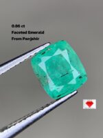 A Closer Look at a 0.86ct Panjshir Emerald Crystal