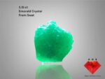 5.15 ct Swat Emerald Crystal – A Natural Gem with Presence
