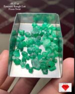 48.17 Carat Swat Emerald Rough Lot – Natural Green Beryl