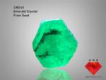 Subtle Strength: A 2.60 Carat Swat Emerald Crystal