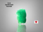 6.11ct Natural Emerald Crystal from Swat – A Rare Green Jewel in Its Purest Form