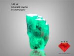 A Petite Gem from Panjshir: 1.35 ct Emerald Crystal