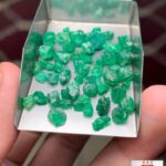 39.85 Carat Swat Emerald Rough Lot – Natural Untreated Green Crystal