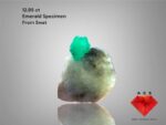 12.85 ct Swat Emerald Specimen: A Natural Treasure from Pakistan