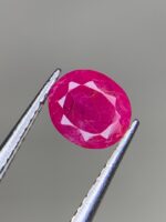 Elegance in Red: 1.110ct Faceted Ruby Gemstone - Image 5
