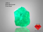 2.60 Ct Swat Emerald Crystal – Broad Planar Beauty with Natural Charm