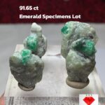 91.65ct Swat Emerald Specimen (24x22x7mm): A Striking Natural Crystal from Pakistan’s Emerald Heartland