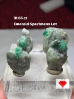 91.65ct Swat Emerald Specimen (24x22x7mm): A Striking Natural Crystal from Pakistan’s Emerald Heartland