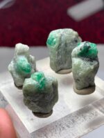 91.65ct Swat Emerald Specimen (24x22x7mm): A Striking Natural Crystal from Pakistan’s Emerald Heartland - Image 2