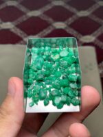 72.20 ct Emerald Rough Lot from Swat – Natural Uncut Emerald - Image 14