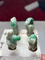 91.65ct Swat Emerald Specimen (24x22x7mm): A Striking Natural Crystal from Pakistan’s Emerald Heartland - Image 4