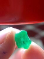 2.60 Ct Swat Emerald Crystal – Broad Planar Beauty with Natural Charm - Image 6