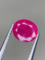 Elegance in Red: 1.110ct Faceted Ruby Gemstone - Image 10