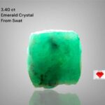 3.40ct Swat Emerald Crystal – Untreated Natural Beauty from the Mountains of Pakistan