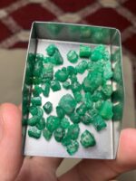 52.65 Carat Swat Emerald Rough Lot – Large Natural Beryl Crystals - Image 2