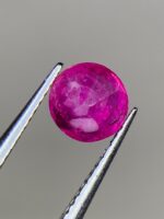 0.835ct Natural Round Afghan Ruby: Perfectly Balanced, Brilliantly Red - Image 6