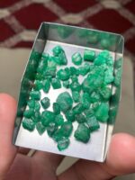 52.65 Carat Swat Emerald Rough Lot – Large Natural Beryl Crystals - Image 9