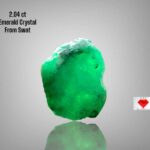 The Natural Elegance of a 2.04 Carat Swat Emerald Crystal