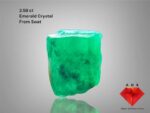 2.59 Carat Swat Emerald Crystal – Compact Natural Gem