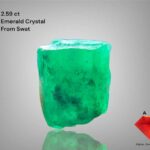 2.59 Carat Swat Emerald Crystal – Compact Natural Gem