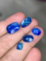 26 Carat Afghan Hauyne Cabochon Lot – A Rare Splash of Celestial Blue - Image 2
