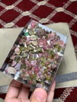 400ct Large Afghan Tourmaline Rough Lot - Image 11