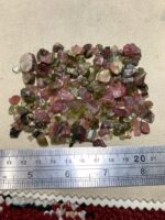 400ct Large Afghan Tourmaline Rough Lot - Image 12