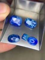 26 Carat Afghan Hauyne Cabochon Lot – A Rare Splash of Celestial Blue - Image 5