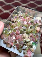 400ct Large Afghan Tourmaline Rough Lot - Image 5