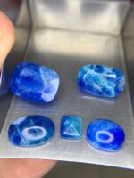 26 Carat Afghan Hauyne Cabochon Lot – A Rare Splash of Celestial Blue - Image 7