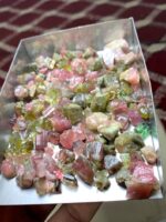 400ct Large Afghan Tourmaline Rough Lot - Image 7