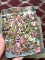 400ct Large Afghan Tourmaline Rough Lot - Image 8