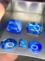 26 Carat Afghan Hauyne Cabochon Lot – A Rare Splash of Celestial Blue - Image 9