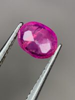 0.75ct Natural Afghan Ruby – Delicately Faceted Gemstone (5.96×4.81×2.53 mm) - Image 3