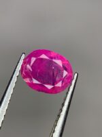 0.75ct Natural Afghan Ruby – Delicately Faceted Gemstone (5.96×4.81×2.53 mm) - Image 8