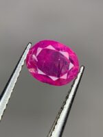 0.75ct Natural Afghan Ruby – Delicately Faceted Gemstone (5.96×4.81×2.53 mm) - Image 9