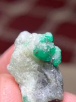 12.00ct Petite Natural Emerald Specimen from Swat Valley - Image 11