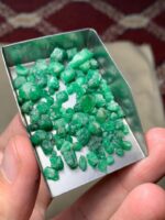 59.75 ct Natural Emerald Rough Lot – Swat Valley - Image 14