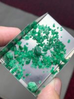 Featured Rough Lot: 23.69 ct Swat Emerald Crystal Parcel - Image 3