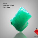 A Bold 6.37 ct Emerald Crystal from Swat Valley