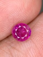 0.75ct Natural Afghan Ruby: Petite Gem with Powerful Color - Image 2
