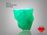 A Closer Look at a 3.57 ct Natural Emerald Crystal