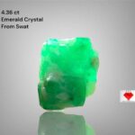 Feature Crystal: 4.36 ct Emerald from Swat Valley