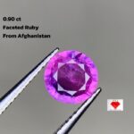 0.90ct Natural Afghan Ruby: Small Stone, Exceptional Beauty