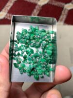 Radiant 33.80ct Panjshir Emerald Rough - Image 11
