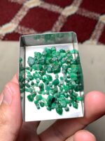 Radiant 33.80ct Panjshir Emerald Rough - Image 12