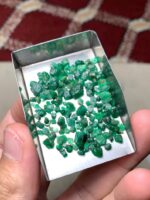 Radiant 33.80ct Panjshir Emerald Rough - Image 5