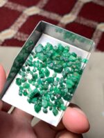 Radiant 33.80ct Panjshir Emerald Rough - Image 7